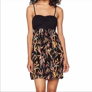 Roxy Ocean Romance Tube Dress Convertible Tropical XL